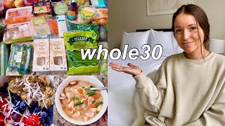 WHOLE30 WHAT I EAT IN A WEEK: recipes + whole30 rules + grocery haul