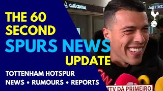 THE 60 SECOND SPURS NEWS UPDATE: Pedro Porro "I Didn’t Train as I Was Focused on the Transfer"