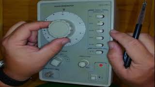13 AUDIO GENERATOR BASIC CONTROLS