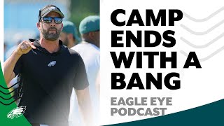 Training Camp Day 15: Ending the summer with a brawl | Eagle Eye Podcast
