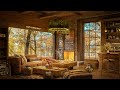 Autumn Jazz Relaxation for Studying, Working and Sleep ☕ Cozy Coffee Shop Ambience with Jazz Music