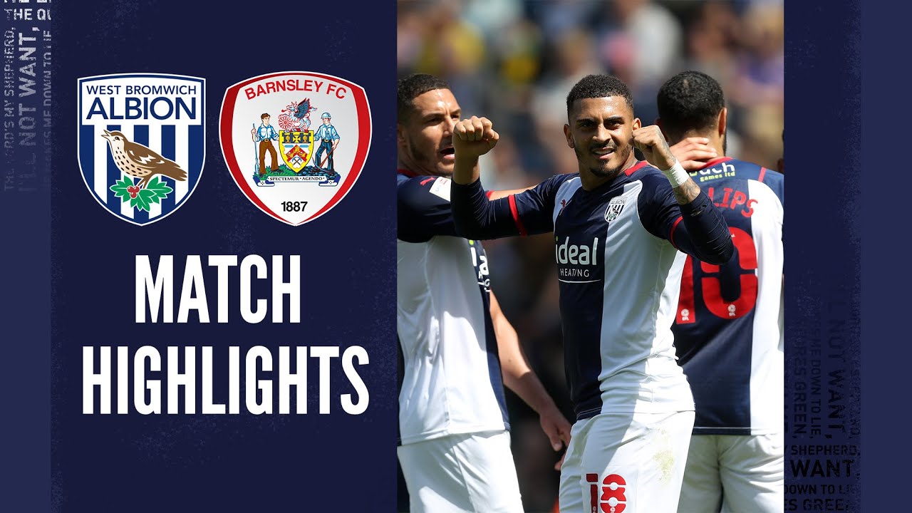 West Bromwich Albion V Barnsley Highlights - YouTube