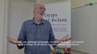 Europa bat-batean. Jardunaldi akademikoak. 2016-07-14 Donostia: Anthony Judge