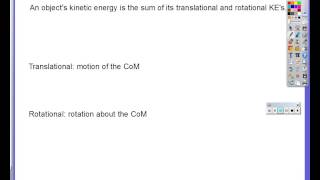 Video 11.3: Rotational Kinetic Energy and Moment of Inertia