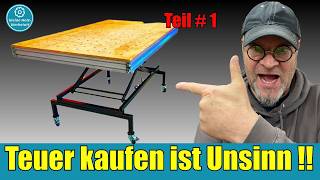 This is the ultimate SOLUTION!! │ Build your own height-adjustable workbench │ small woodworking ...