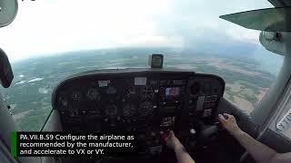 Power Off Stall - Private Pilot Airplane SEL ACS