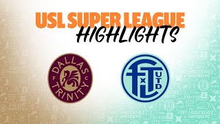 11.2.2024 | Dallas Trinity FC vs. Fort Lauderdale United FC - Game Highlights