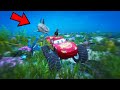 GTA 5: I DID THE IMPOSSIBLE IN UNDERWATER MONSTER TRUCK RACE with CHOP & BOB