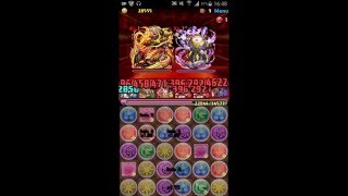 パズドラ　火と闇の鉄星龍　ウルド×シヴァドラパ　周回編成