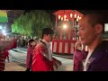 【山中温泉こいこい祭り】山中節演奏と輪踊り