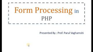 Form Processing in PHP | How to access form data using PHP ? What are $_GET , $_POST and $_REQUEST ?