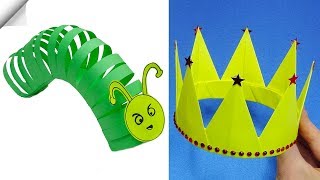 13 Craft ideas with paper | 13 DIY paper crafts Paper toys