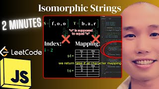 Crack Leetcode: Isomorphic Strings in 2 Minutes | JavaScript