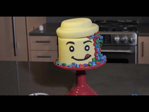 How to make a Lego Head Cake How to make a Lego Head Cake
