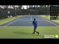 5 longest points from my last tennis match