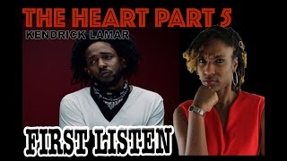 FIRST TIME HEARING Kendrick Lamar - The Heart Part 5 | REACTION (InAVeeCoop Reacts)