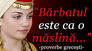 Proverbe Greceşti PLINE de Înţelepciune | Proverbe şi Zicători despre Viaţă | Citate Lăudate