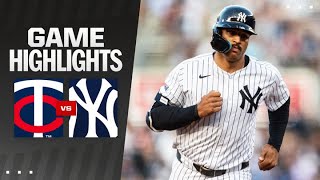 Twins vs. Yankees Game Highlights (6/6/24) | MLB Highlights