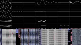 Yamaha YMF278 OPL4 music - encounter the unknown environment [Oscilloscope View]