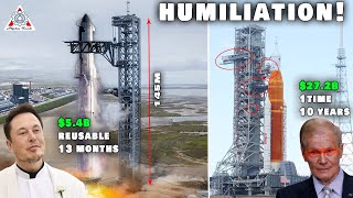 What SpaceX just did with the Starship launch tower totally humiliated NASA!