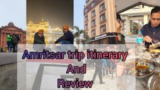 Amritsar itinerary for 2 nights 🌙  and 3 days.. complete review..