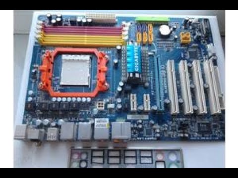 GIGABYTE GA-M720-US3 обзор материнской платы - YouTube