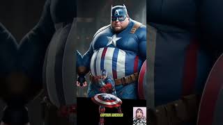Avengers but fat version #viral #marvel #spiderman #trending #thor #ironman #hulk #avengers #shorts