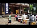 2014 鳥屋囃子交流会 向原囃子連