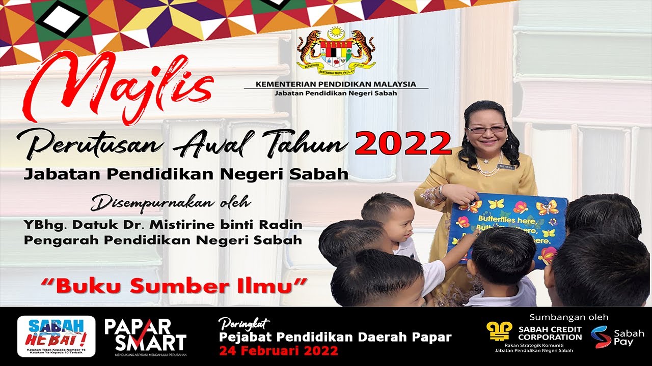 MAJLIS PERUTUSAN AWAL TAHUN PENGARAH JABATAN PENDIDIKAN NEGERI SABAH ...