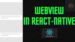 How To Create A WebView App In React-Native #webviewapp #reactnative #reactnativewebview #reactjs