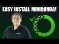 Miniconda Made Easy: Python Setup for Absolute Beginners! (2025 Guide)