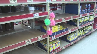 Stores See Empty Shelves