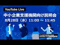 【中小企業省力化投資補助金】中小企業支援機関向け説明動画