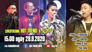 HOT TREND x RAP | GẶP 'BỘ TỨ GÂY SỐT' PHÁO, RICHCHOI, ICD, WXRDIE