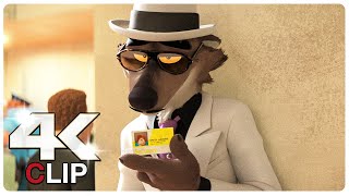 Mr Wolf Tricks The Police Scene | THE BAD GUYS (NEW 2022) Movie CLIP 4K