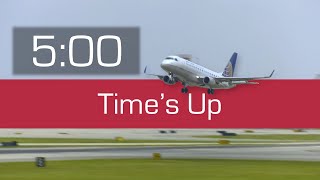 5 Minute Countdown Timer - Planespotting