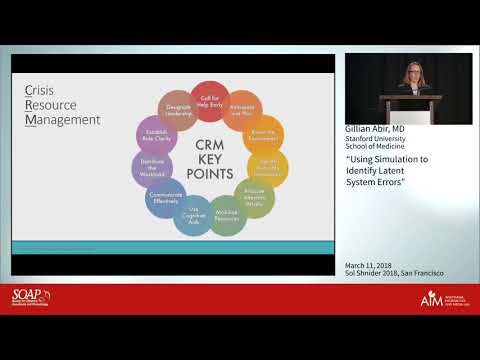 Using Simulation to Identify Latent
System Errors - Gillian Abir, MD Using Simulation to Identify Latent
System Errors - Gillian Abir, MD