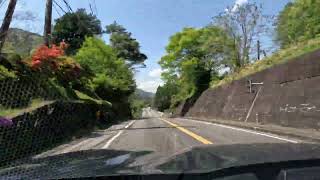 【タイムラプス】GW中のロングドライブ ～道の駅大桑(長野県木曽郡大桑村)→道の駅木曽福島(長野県木曽郡木曽町)～