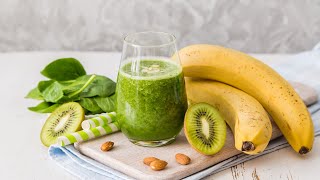 How to make a delicious and healthy pineapple banana spinach smoothie