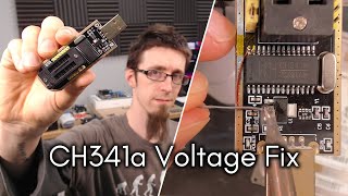 Volt-modding the CH341a Mini Programmer - LFC#278