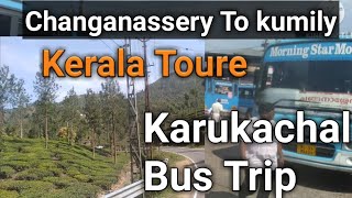 changanassery To kumily Bus Trip