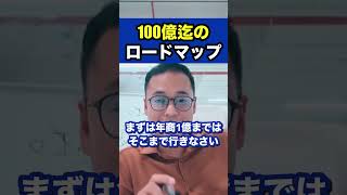 100億迄のロードマップ【社会人必見】【竹花貴騎/切り抜き/独立/起業/副業/会社員/社会人】　#shorts #竹花貴騎 #お金