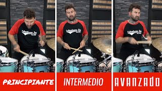 BATERISTA PRINCIPIANTE vs BATERISTA INTERMEDIO vs BATERISTA AVANZADO