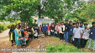 Visit to KVK WYRA|TSSDC|Soil testing laboratory| VERMICOMPOST UNIT|RICE PROCESSING UNIT|PJTSAU-ASPT