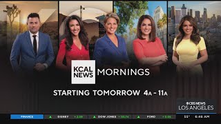 KCAL News Mornings begins Thursday