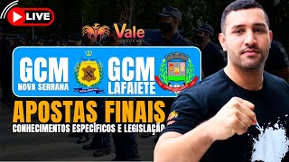 Vale tudo CONHECIMENTOS ESPECÍFICOS E LEGISLAÇÃO - GCM Lafaiete e Nova Serrana | Prof. Wolner