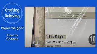 How to Choose Card Stock Weight - Paper Weight of Cardstock Paper