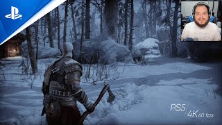 Gameplay com Sidão do Game – God of War Ragnarök: Comparativo PS4 e PS5 | #LiveFromPS5