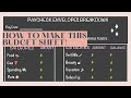 How to Make Your Own Budgeting Sheet on GoodNotes