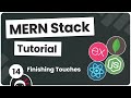 MERN Stack Tutorial #14 - Finishing Touches